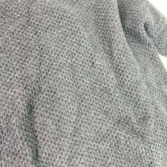 Vince Pullover Sweater Womens XL Navy Gray Colorblock Yak Wool Crew Neck - Picture 2 of 11